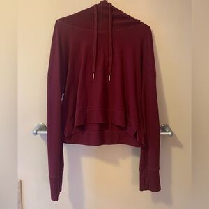 Women's Burgundy Hoodie